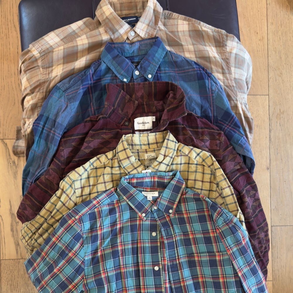 5 shirts for the Mad Plaid(er)